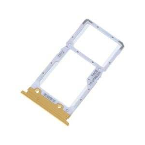 Bandeja para Tarjetas SIM y Micro SD para Xiaomi Mi9 Lite - Dorado - Product Image 3