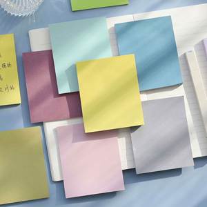 Custom Logo Printing Office Stationery Sticky Notes Memo <b>Pad</b> Simple Design Sticky Notes for Office Index Posted It Sticky Note - Product Image 1