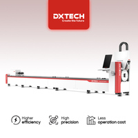 Máquinas de Corte Láser para Tubos Metálicos Cuadrados DXTECH de 2kw y 3kw para Cortar Tuberías de Acero Inoxidable
