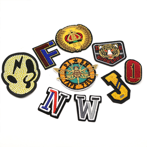 Geen Minimale Warmteoverdracht Mode 3d Logo Kledingstuk Borduurpatches Ijzer Op Aangepaste Pailletten - Product Image 6