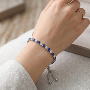Pulsera con Dijes Geométricos de Circonita de Colores Mezclados <span class=keywords><strong>para</strong></span> <span class=keywords><strong>Mujer</strong></span>, Joyería de Regalo - Product Image 4