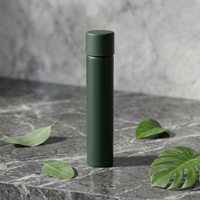 Tube en verre noir de qualité supérieure avec couvercle CR pour le bien-être