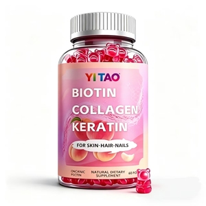 Comprimés à croquer végétaliens de biotine à forte concentration 10000mcg pour la croissance des cheveux, de la peau et des ongles - Vitamines pour adolescents et adultes - Product Image 1