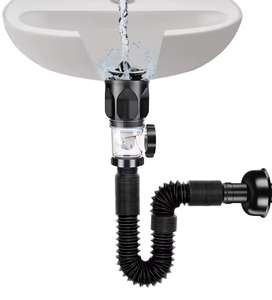 Moderno Anti-corrosione deodorante tubo di scarico fabbrica diretta lavello da cucina bagno vasca da bagno Hotel <span class=keywords><strong>lavabo</strong></span> telescopico di alta qualità - Product Image 4