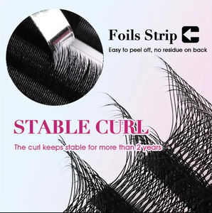 Profesional oscuro mate negro 4DW pestañas Natural suave W Cachemira calidad 3D 4D 5D 6D 8D W extensiones de pestañas al por mayor - Product Image 5