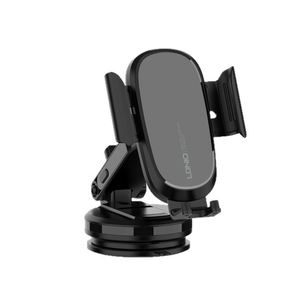 Support de téléphone portable pour voiture LDNIO 15W avec charge sans fil, type ventouse, support universel pour navigation automobile - Product Image 1