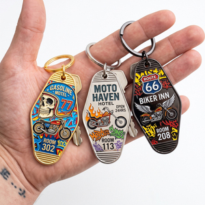 Custom Logo Zinc Alloy Soft Enamel Engraved Luxury Promotional Corporate Gift Business Souvenir Metal Motel Hotel Keychain