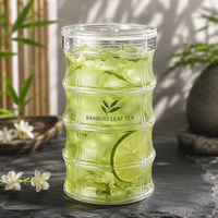Gobelets en plastique transparent avec couvercles, impression personnalisée, vente en gros pour les boissons Boba