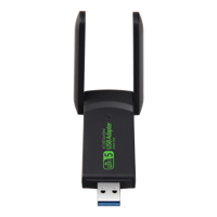 Adaptateur WiFi USB 1300Mbps sans pilote WiFi USB 3.0 double bande 5.8G 2.4G Dongle WiFi sans fil carte réseau pour ordinateur portable de bureau