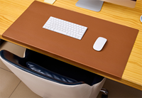 Tapis de bureau moderne en cuir Offre Spéciale d'usine protecteur de table imperméable facile à nettoyer pour les bureaux de bureau