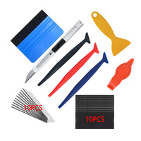 Kit d'installation de film teinté pour vitres et de vinyle PPF, très demandé, avec outils professionnels pour le covering automobile
