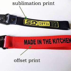 Various Color Plain Nylon Metal <b>Key</b> <b>Ring</b> Holder Fabric <b>Custom</b> Car Keychain - Product Image 6