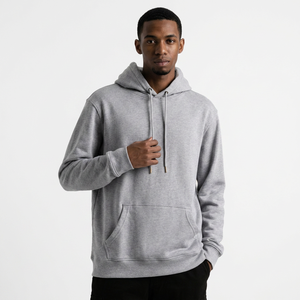 Nueva Colección Otoño-Invierno 2025: Sudadera con Capucha Blanca de Media Cremallera para Hombre, Manga Larga, Casual, de Terciopelo, con Bloques de Color, Talla Grande - Product Image 1