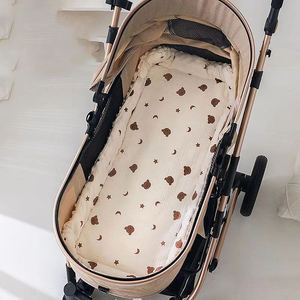 Colchón de Algodón para Cochecito, <span class=keywords><strong>Universal</strong></span>, para Todas las Estaciones, Lavable a Máquina, Cojín de Asiento, Colchón Pequeño para Cuna - Product Image 3