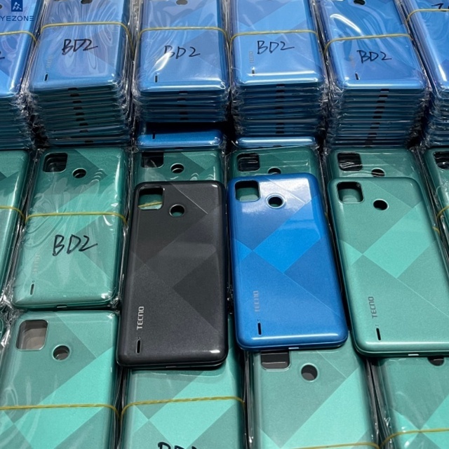 Wholesale Rear Back Door Battery Cover Housing Glass for Itel Infinix Tecno Samsung Honor Redmi Bc3 Ki7 Ci6 Bg7 Ke5 A32 A51 A02S