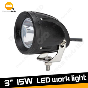 Dream Mini 3 pulgadas lámpara de conducción LED redonda 15W luz antiniebla de marcha atrás 10-60V DC sistema todoterreno para motocicletas condición nuevo - Product Image 6