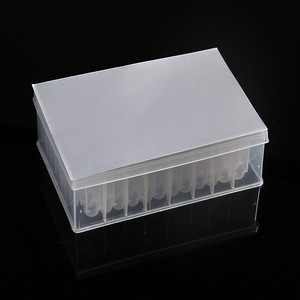 Keyicheng 96 Hole Plate Plastic Solvent Resistant Aluminum Foil Sealing <b>Film</b> Lab Use - Product Image 1