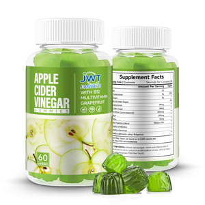 Gomitas de Vinagre de Sidra de Manzana con Vitamina B12, Quemagrasas, Suplemento para la Salud Digestiva, Inmunológica y de Belleza para Adultos - Product Image 1