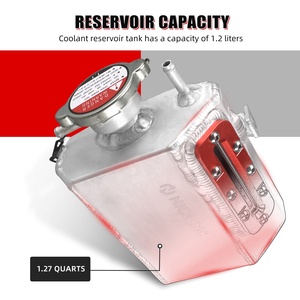 Depósito de Refrigerante de Aluminio Mejorado NICECNC para Accesorios de UTV Can-am <span class=keywords><strong>Maverick</strong></span> <span class=keywords><strong>X3</strong></span> R RR Max Sport 1000R Trail 800 Defender - Product Image 6