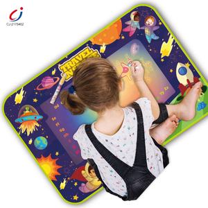 Educatief Kids Lichtgevende Doodle Pen Grote Schilderij Tekening Herbruikbare Gloeiende Water Magic Mat - Product Image 3