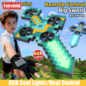 Épée Volante Télécommandée My World Sword, Détection de Gravité, Geste Unique, Flip à une Touche, Jouet Suivez-moi, Portée 50M, Intérieur-Extérieur - Product Image 3