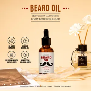 Private Label Natural Organic Best Effective Organic Beard Growing Smoothing Men Beard Oils