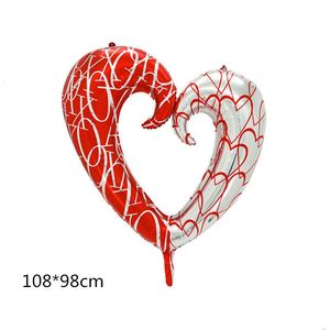Wedding Theme <b>Decoration</b> for Event Party Supplies Foil Valentine Day Heart Shape Set <b>Balloon</b> - Product Image 3