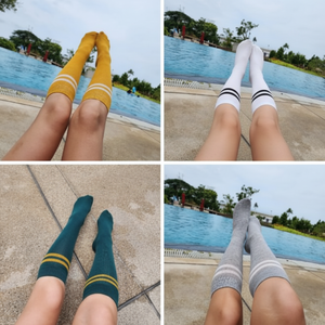 Calzini sportivi a 4 colori per Yoga Golf escursionismo e Pilates per Fitness e salute di lunga durata - Product Image 1