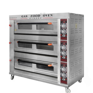 <span class=keywords><strong>Horno</strong></span> Industrial de Gas para Panadería de 3 Niveles y 6 Bandejas en Venta - Product Image 1