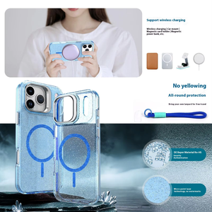 Thích hợp cho iphone15, 16pro, 17 Pro Max Flash, trường hợp điện thoại, phụ kiện từ tính và ống kính chủ sở hữu với dây buộc - Product Image 3