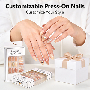 Meilleur rapport qualité-prix, vente en gros, ongles à coller en résine ABS écologique, couleur unie, forme carrée effilée, personnalisables, livraison rapide - Product Image 6
