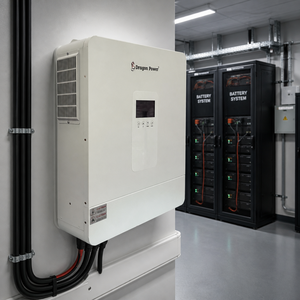 Inversor Híbrido 11kW 48VDC Doble MPPT 160A Carga Solar 230VAC 6 Unidades en Paralelo Gestión Inteligente Venta al por Mayor - Product Image 5