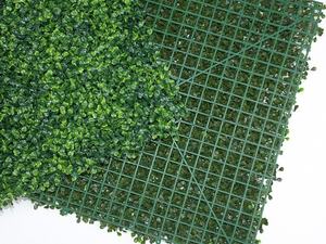 La fabbrica fornisce pannelli di bosso artificiale topiaria siepe pianta Privacy siepe schermo milano erba - Product Image 3