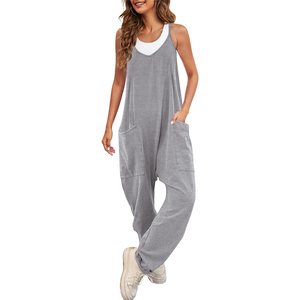 Ladies Casual Loose Leg <strong>Baggy</strong> <strong>Dungarees</strong> Overalls Jumpsuits Fashionable One Piece Jumpsuit <strong>Women</strong> Plus Size - Product Image 1