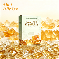 Coffret Spa Luxe 4 Étapes Pédicure Lait Miel Gelée |   Parfum personnalisé au parfum riche et intense |   Formule d'hydratation intense pour éliminer les callosités