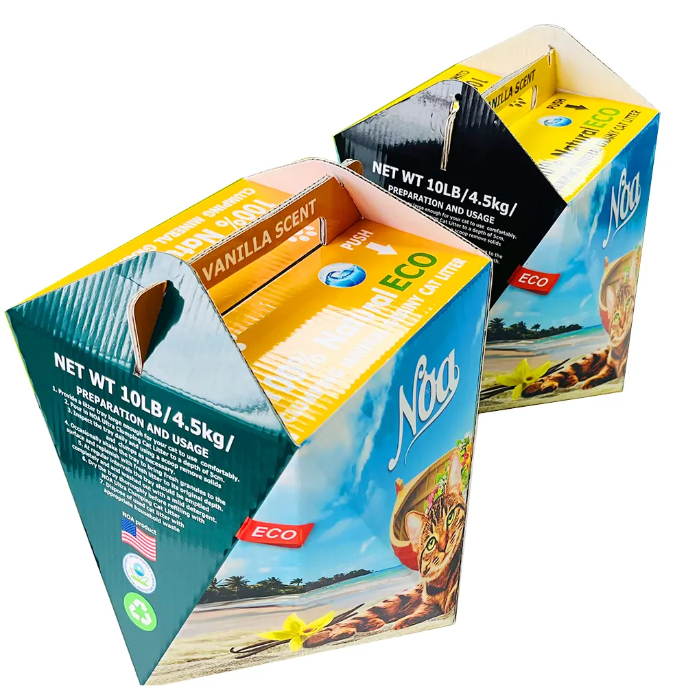Stampa Lager scatole di cartone Logo personalizzato scatola piena di cartone ondulato bianco scatole di carta a buon mercato per l'imballaggio