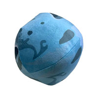Vente chaude Coloré Univers Planète ronde En Peluche Chien Jouets Grinçant Jouets À Mâcher pour Chiens Interactive Pet Mouvement Jouets