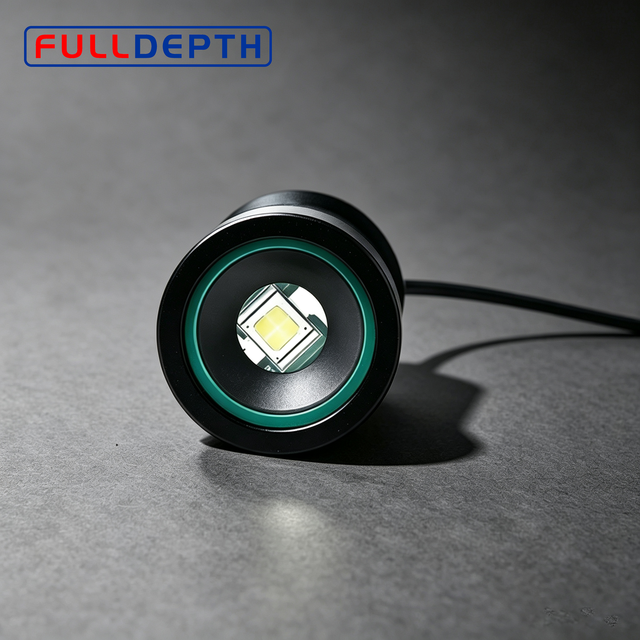 FD-LL-011 1500 Lumen Compact Subsea Light 200m Rated Depth 12~36VDC Aluminium Alloy Housing Underwater Inspection Light