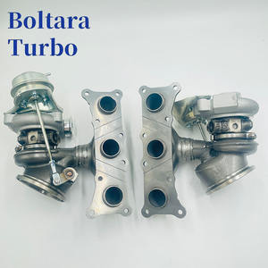 Turbocompresor Billet Wheel <span class=keywords><strong>Twin</strong></span> <span class=keywords><strong>Turbo</strong></span> TD04 49131-07018 49131-07019 11657649290 11657593016 para <span class=keywords><strong>BMW</strong></span> 135i 335i 535i Z4 N54 3.0L - Product Image 1