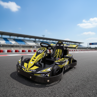 Go Karts Eléctricos HNHPYL en Oferta para Niños, Adolescentes y Adultos, Motor con Certificación EPA, Tracción Trasera, Luces de Colores para Alquiler en Centros Comerciales