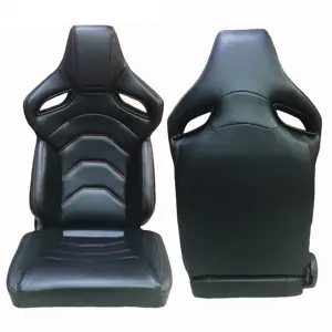 JIABEIR 9007 di alta qualità in pelle PVC regolabile accessori interni simulatore Sim Bucket Car Racing Seats