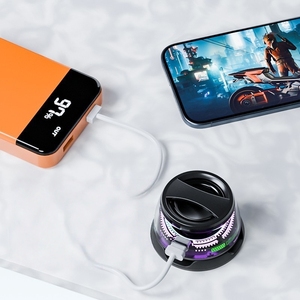 Haut-parleur audio sans fil magnétique MQ G200, système de son portable d'extérieur avec basses puissantes, lumière RGB, son fort, <span class=keywords><strong>mini</strong></span>, rechargeable - Product Image 1