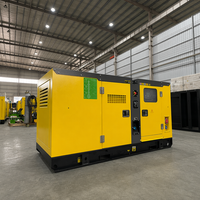 Groupe électrogène diesel Cummins silencieux de 100 kW 125 kVA, usage intensif, triphasé, refroidissement par eau, démarrage électrique pour usine et hôtel