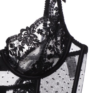 Soutien-gorge transparent en dentelle sexy pour femmes, style débardeur - Product Image 4