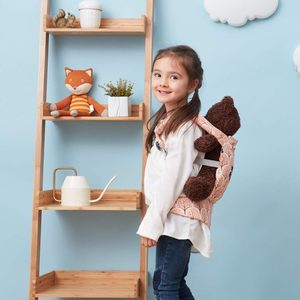 Anteriore e posteriore con cinghie regolabili accessori <span class=keywords><strong>per</strong></span> bambole porta bambole giocattolo trasportino <span class=keywords><strong>per</strong></span> bambina - Product Image 5