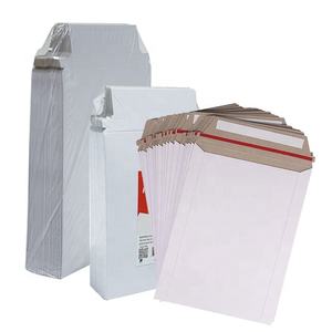 กระดาษแข็งที่กำหนดเองซองจดหมาย450แกรมแข็งเมล7X9นิ้วพักแบนกลุ่มกระดาษแข็งสีขาวจัดส่งซองจดหมายสำหรับภาพถ่ายเอกสาร - Product Image 2