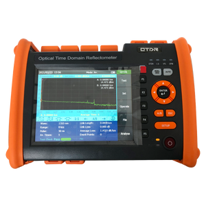ST3200D touch screen FTTH SM MM Optical Fiber Cable Tester <b>Mini</b> Locator tester - Product Image 1