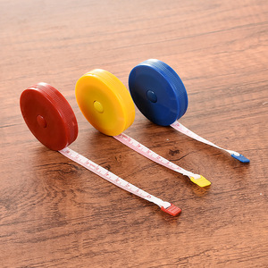 Cinta métrica telescópica de plástico de 150 cm, color aleatorio, para confección de ropa, fácil de transportar - Product Image 3