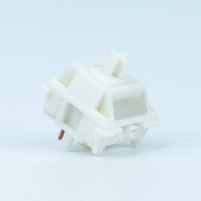 GATERON Smoothie Switch Full POM Material Pre-lubed 40gf 5-Pin SMD Rgb Diffuser Customized Linear Mechanical Keyboard Switch