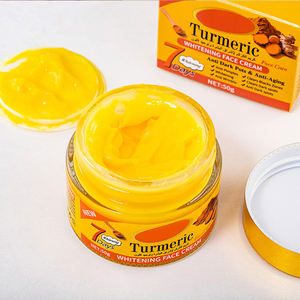 Meilleures ventes <span class=keywords><strong>Crème</strong></span> <span class=keywords><strong>pour</strong></span> le visage 50g Soin de la peau Anti-boutons Éclaircit <span class=keywords><strong>les</strong></span> taches brunes Curcuma Blanchissant - Product Image 1